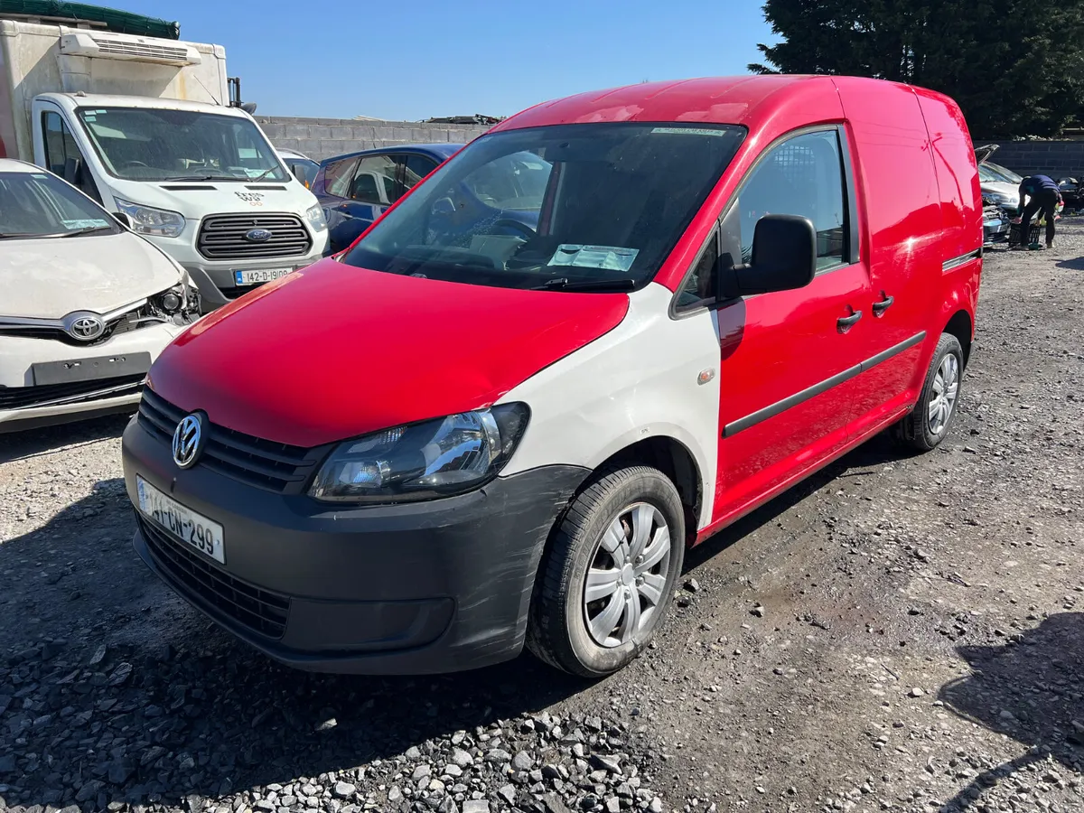 2014 Vw Caddy 1.6 Diesel drive away - Image 3