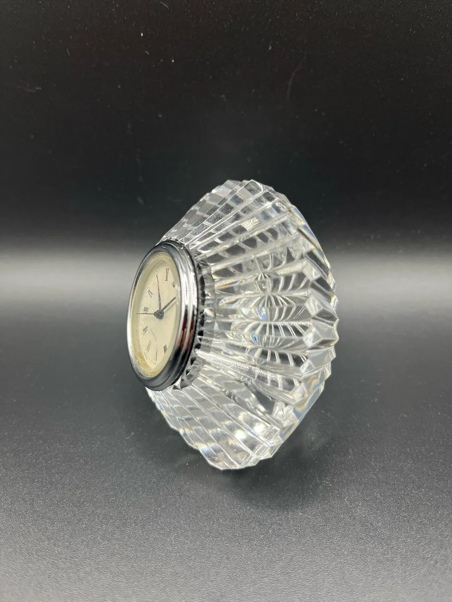 Tipperary Crystal vintage clock - Image 2