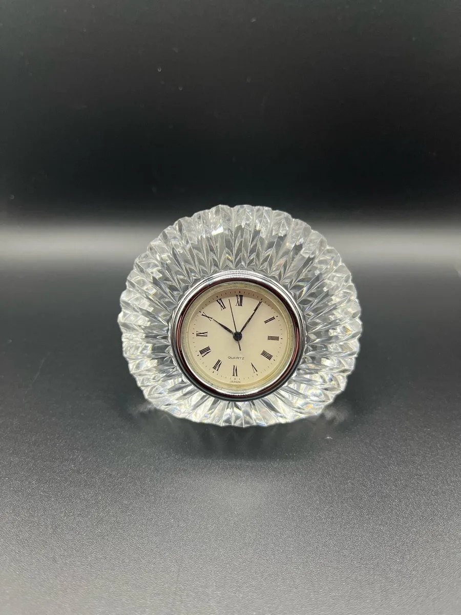 Tipperary Crystal vintage clock - Image 3