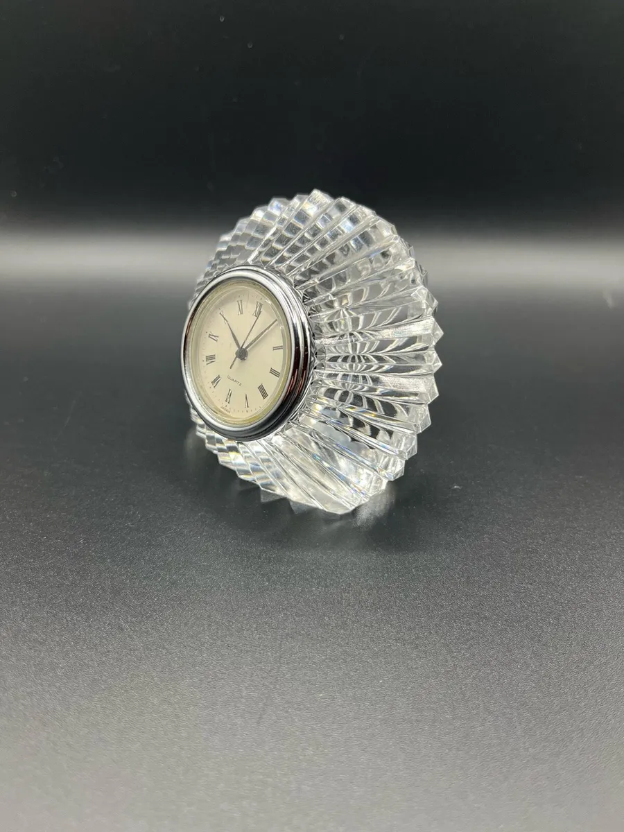 Tipperary Crystal vintage clock - Image 4