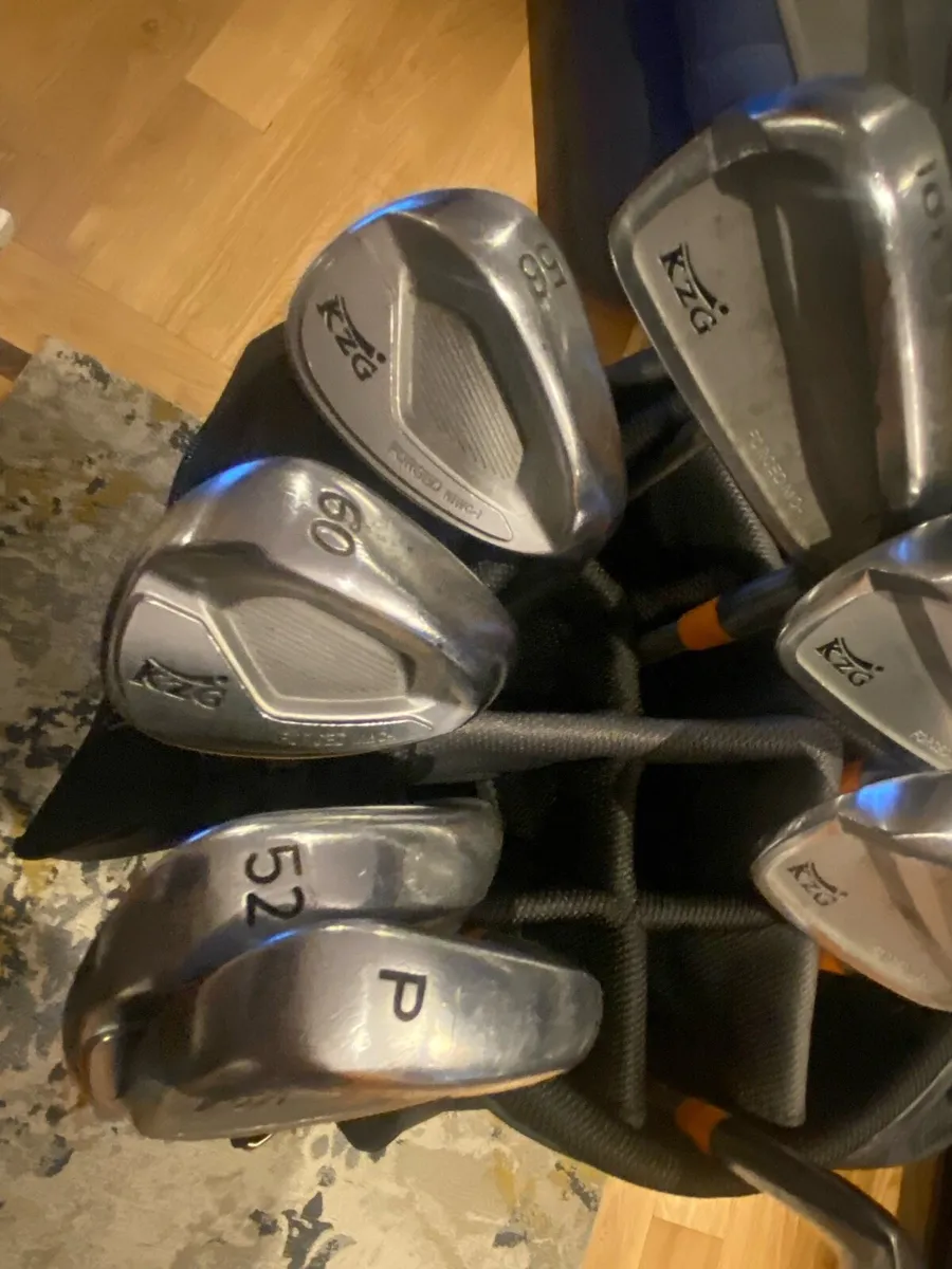 Irons 5-pw 52 56 60 degree steelfibre i80 shaft - Image 3