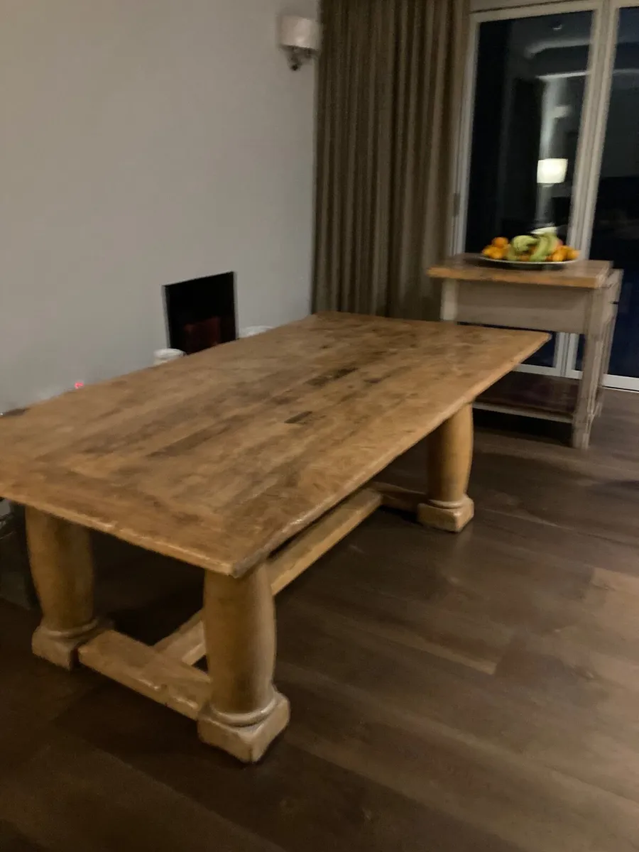 Designer Ralph Lauren dining table - Image 3