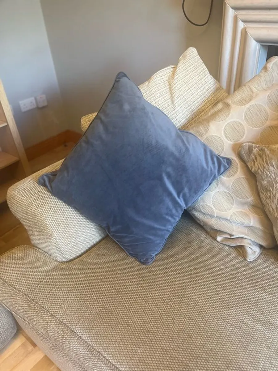 3/4 seater beige couch - Image 4