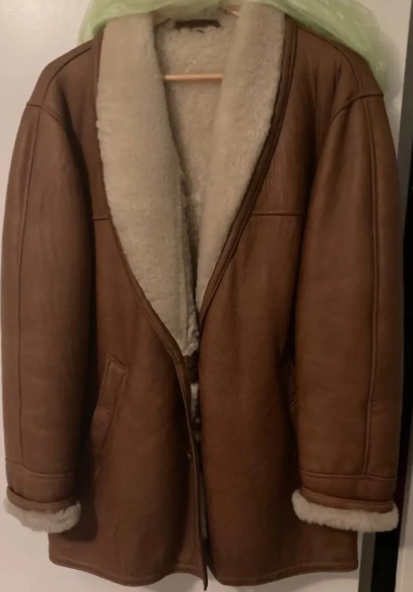 Sheepskin coat