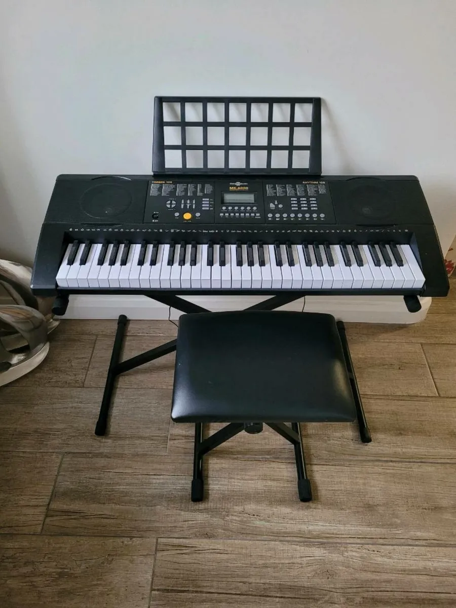 MK-6000 Electric Keyboard - Image 1
