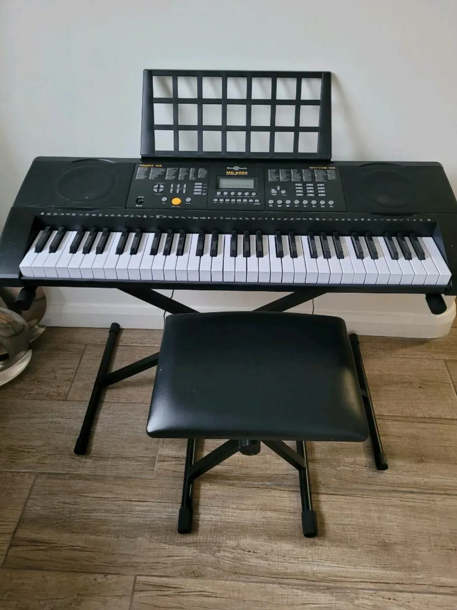MK-6000 Electric Keyboard - Image 4