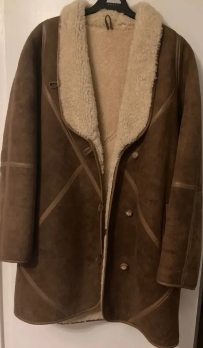 Sheepskin coat