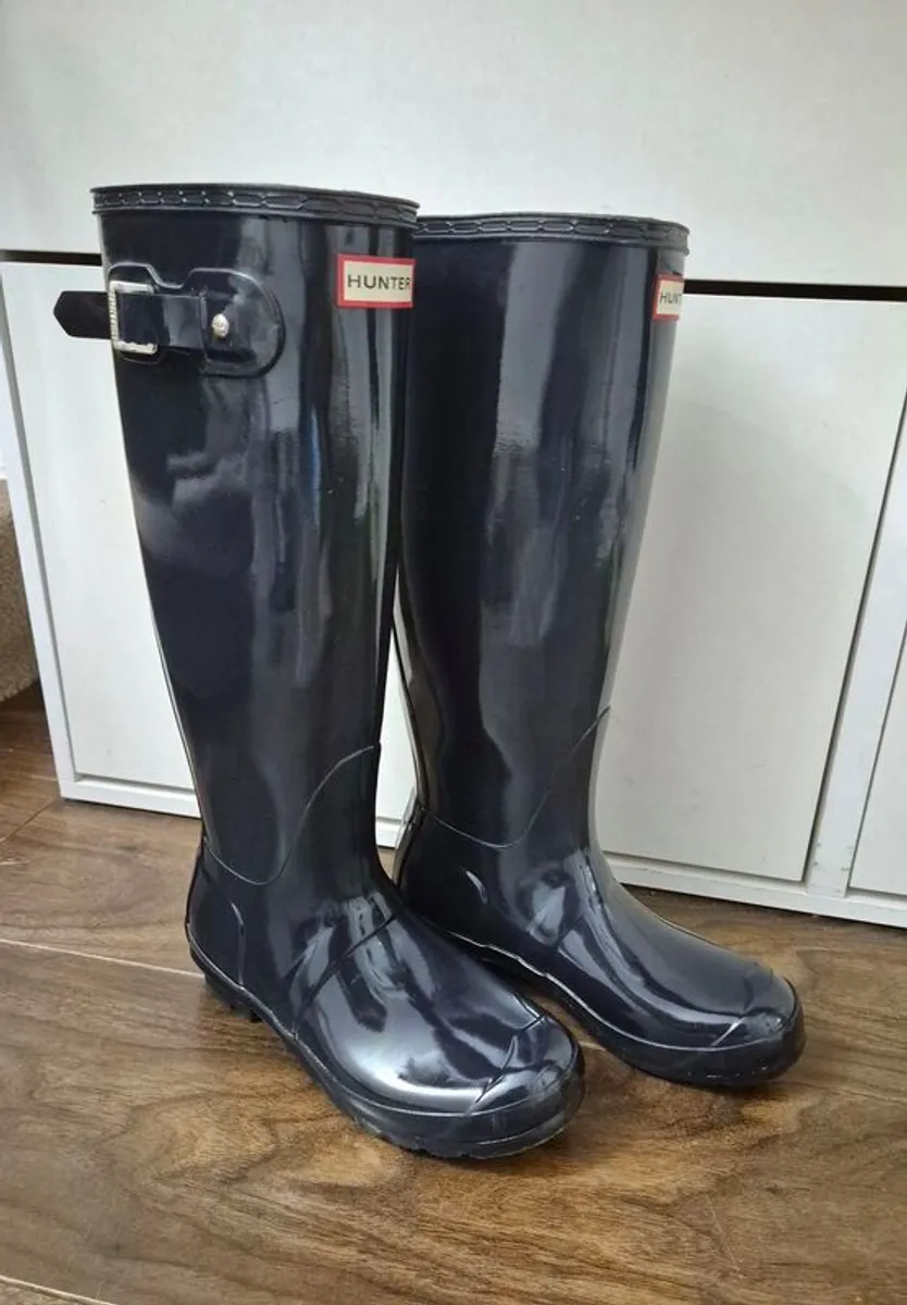 Hunter Original Tall Wallies size 39/6 - Image 1