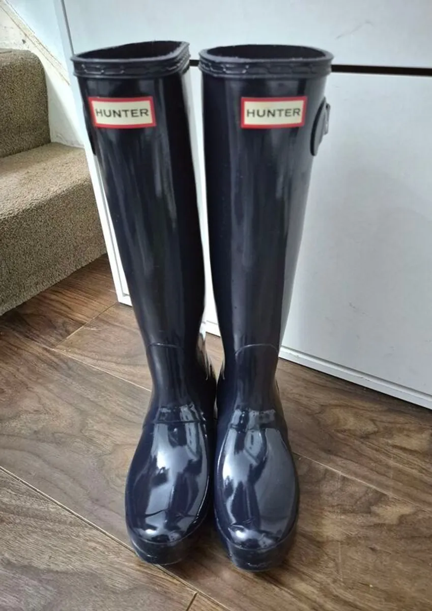 Hunter Original Tall Wallies size 39/6 - Image 2