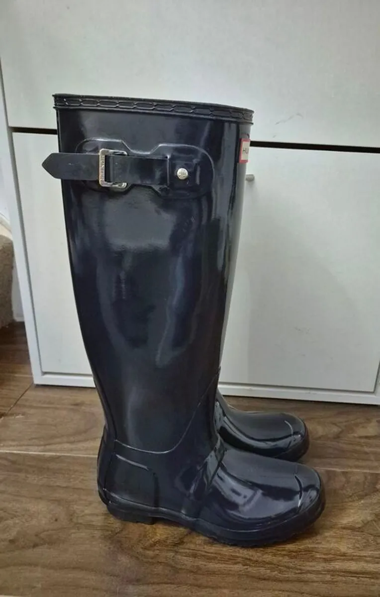 Hunter Original Tall Wallies size 39/6 - Image 4