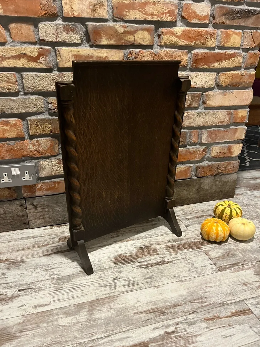 Vintage fire screen - Image 1