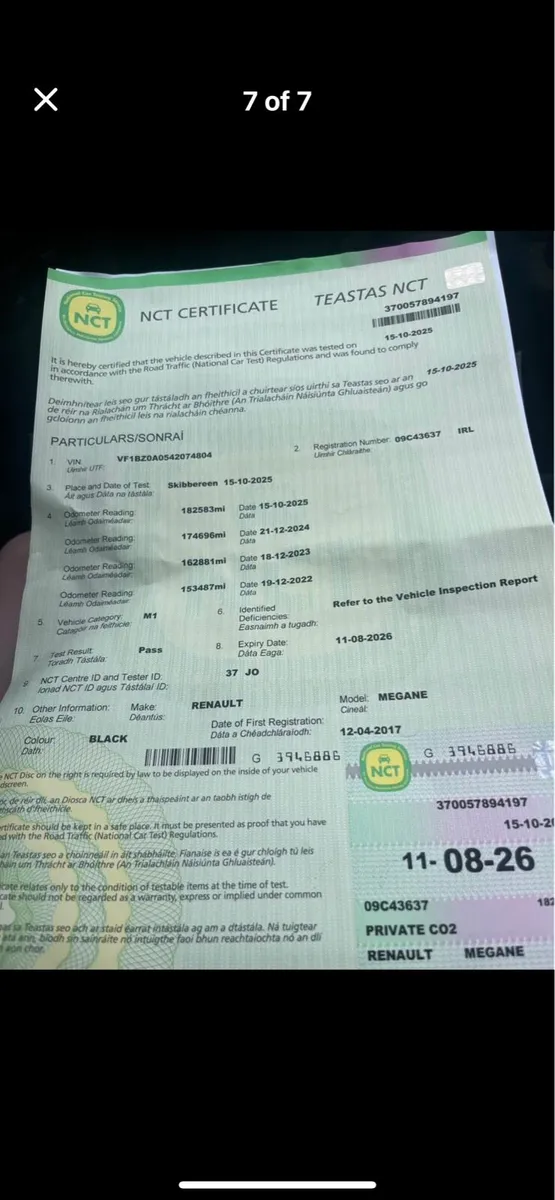 2009 Renault megane fresh nct - Image 4