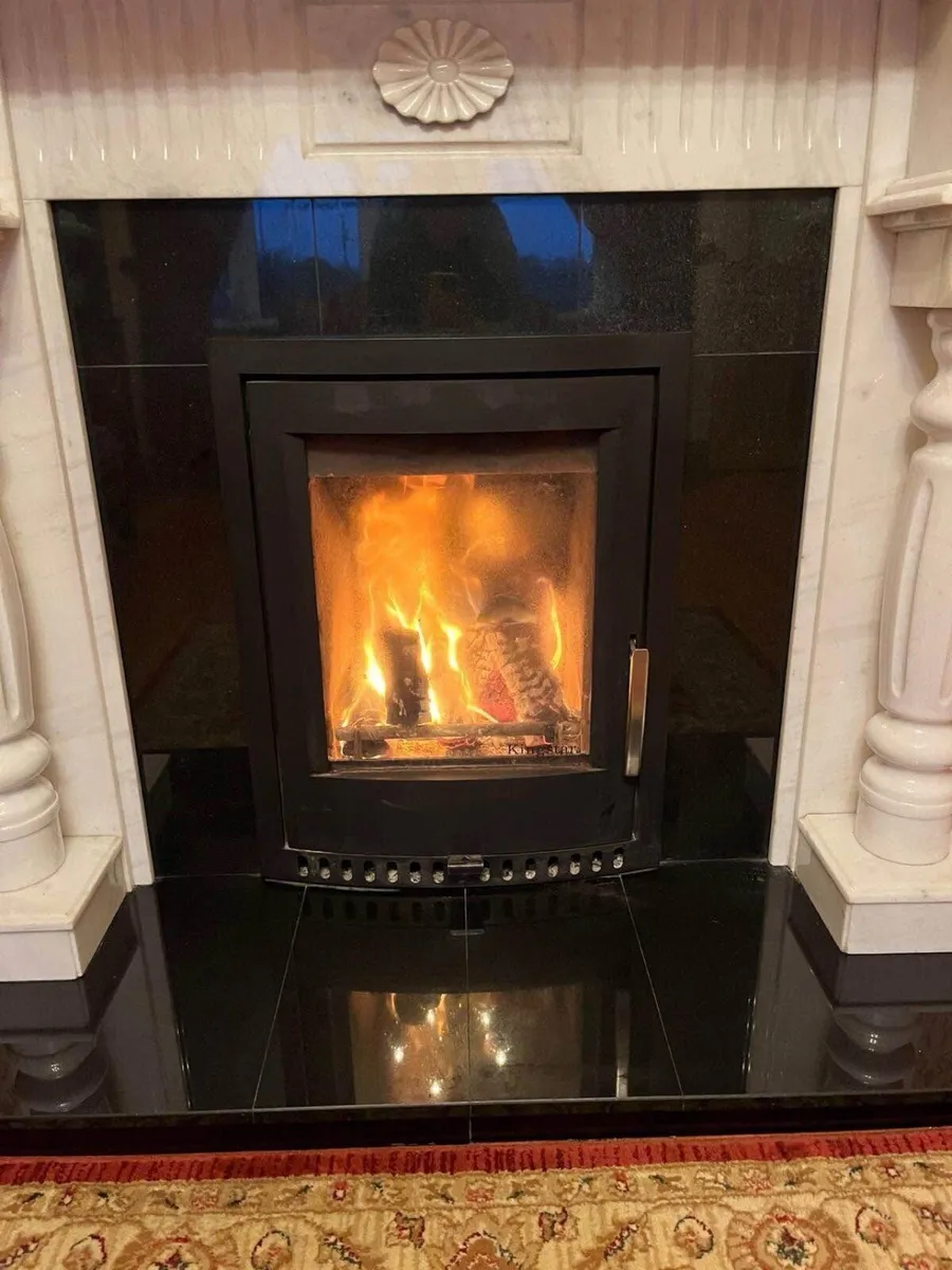 Kingstar Elmm insert stove&Black granite surround - Image 2