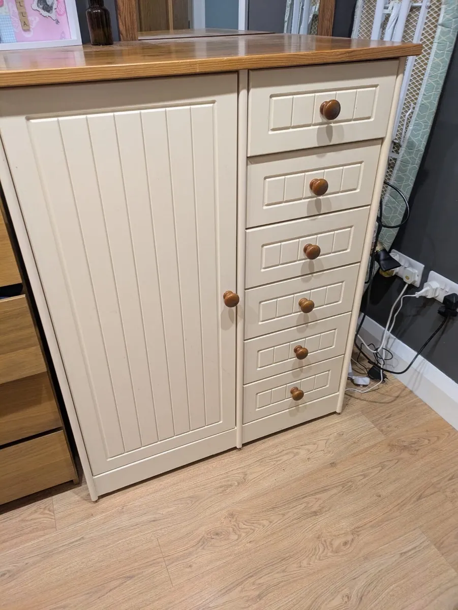 Solid wood dresser/wardrobe - Image 1