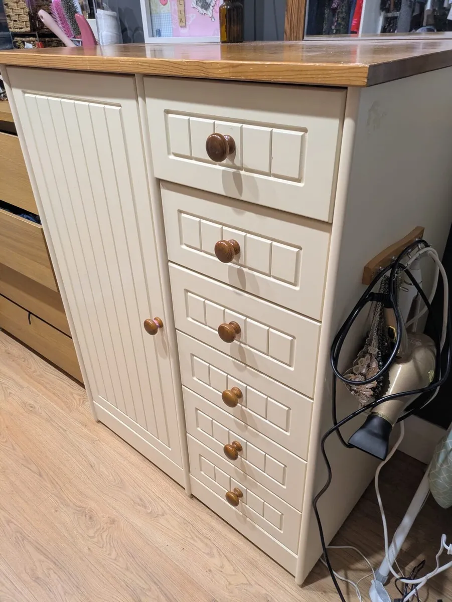Solid wood dresser/wardrobe - Image 2