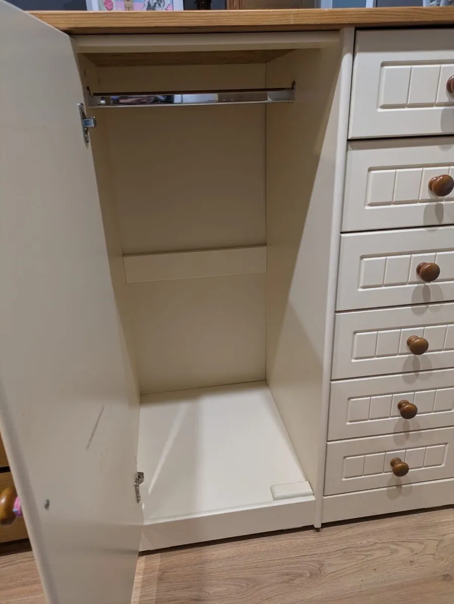 Solid wood dresser/wardrobe - Image 3