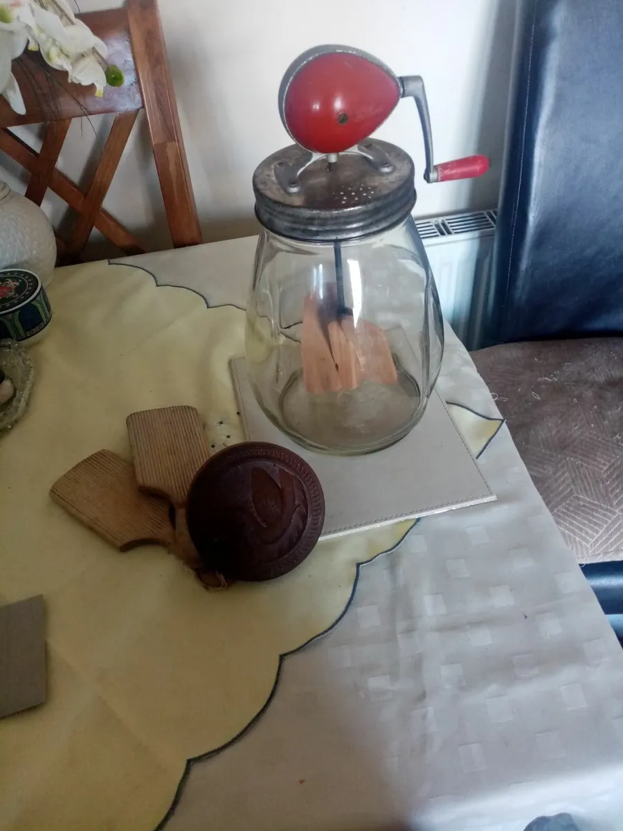 Vintage Butter  Churn - Image 1
