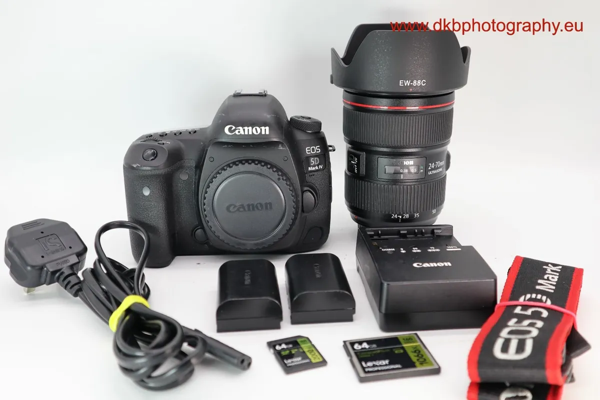 CANON 5D MK 4 & CANON EF 24-70mm F2.8L II USM LENS - Image 1