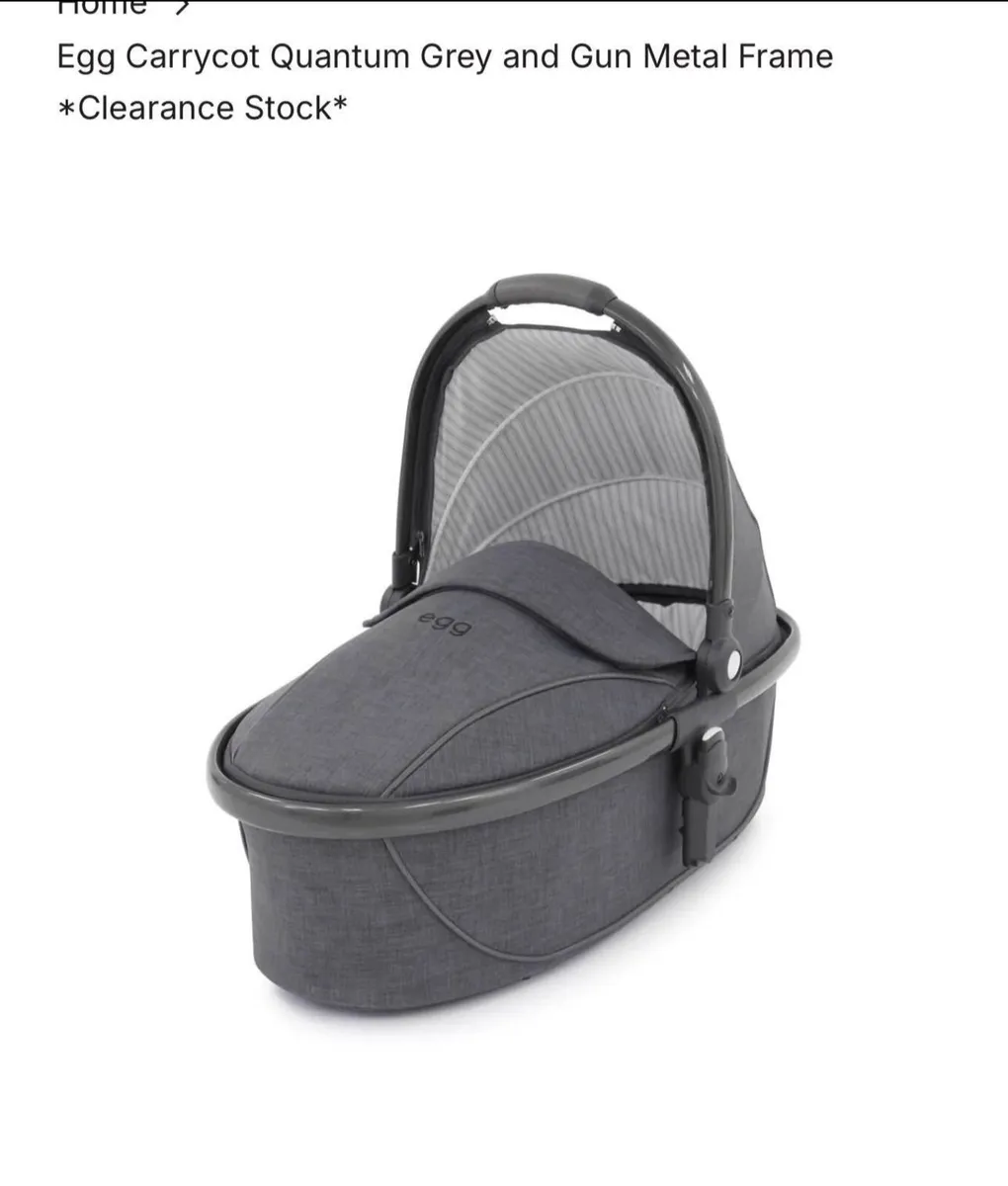 Baby carrycot Egg - Image 1