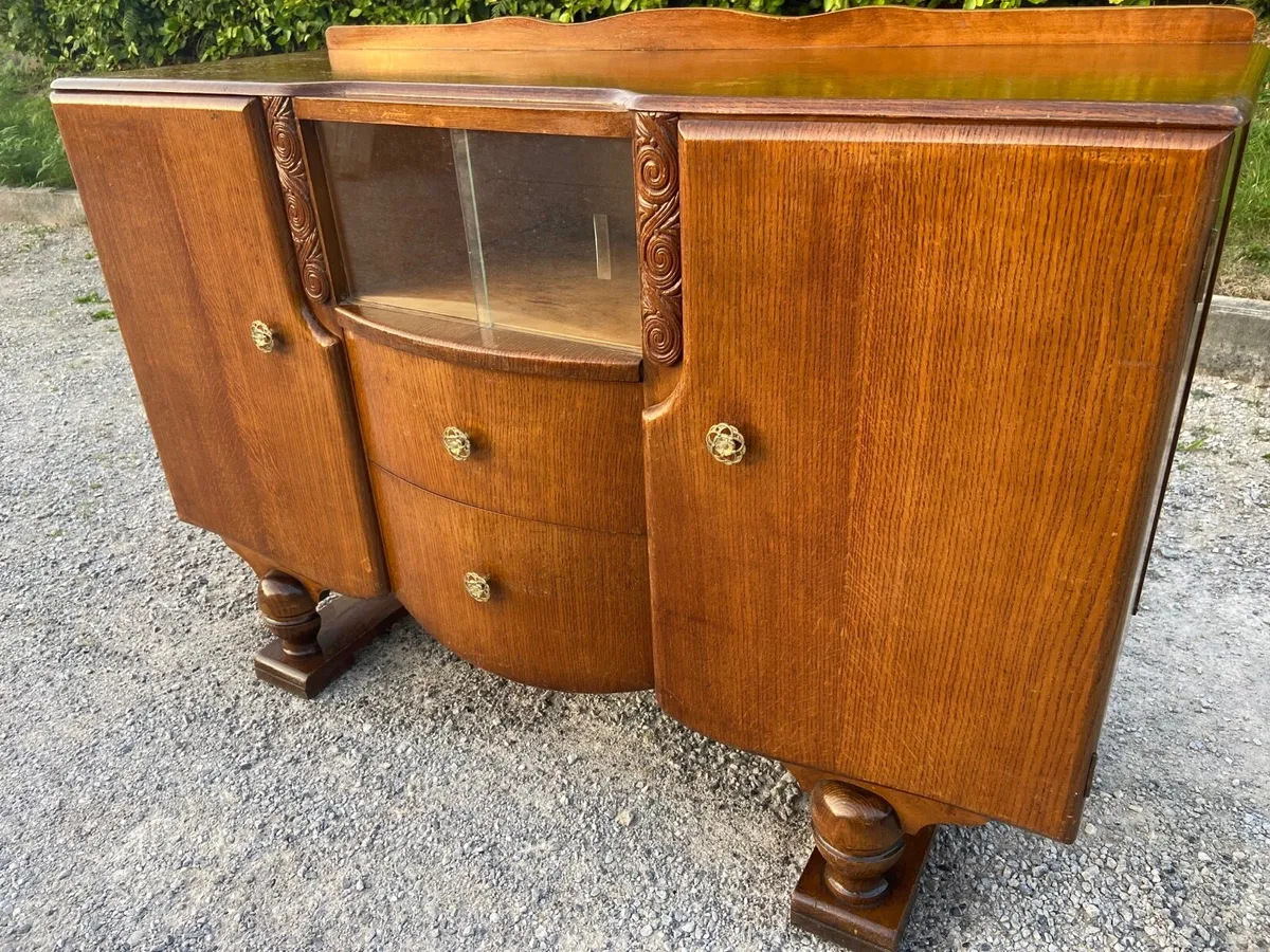 Vintage French farmhouse buffet dresser - Image 1