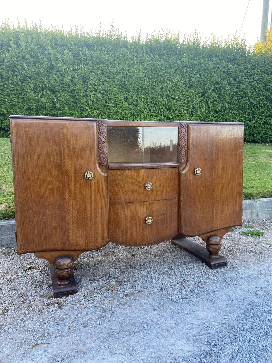 Vintage French farmhouse buffet dresser - Image 4