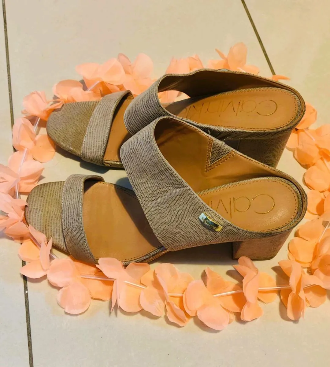 🌸 Calvin Klein Heeled Sandals – Size EU 40 / UK - Image 2
