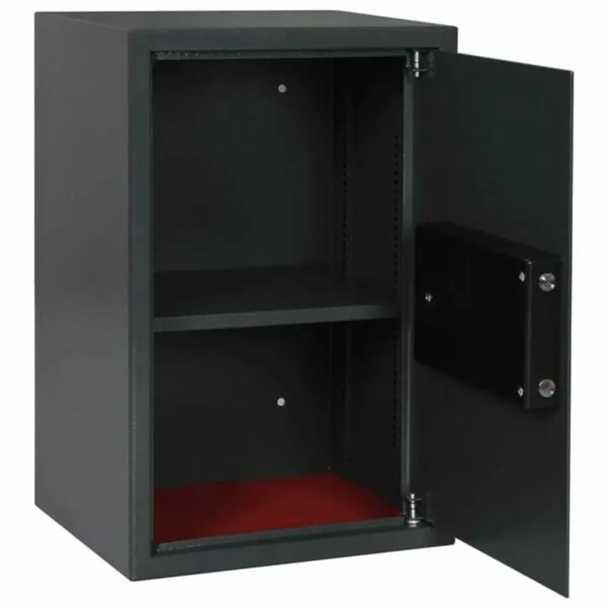 Digital Safe with Lock Dark grey 40 x 35 x 60 cm S - Image 2