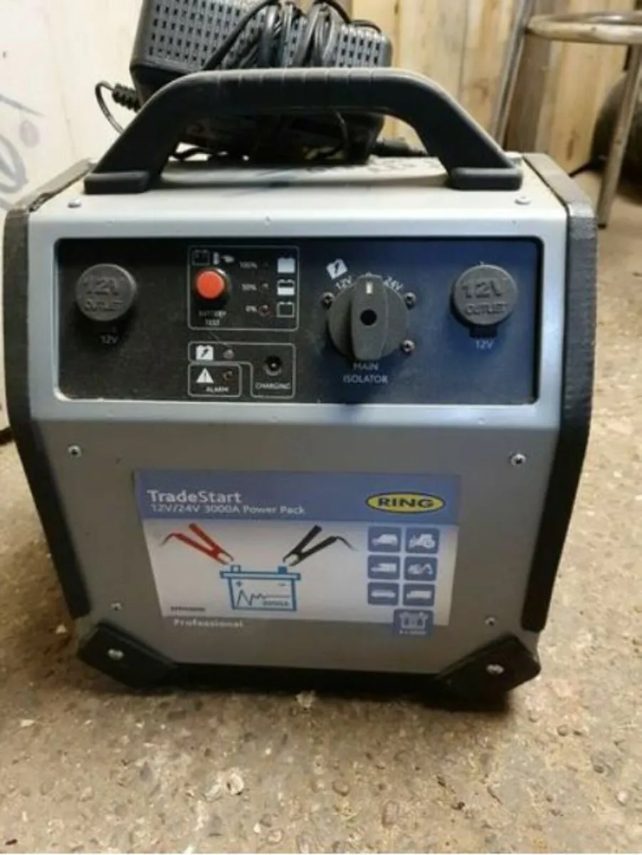 Ring 12v/24v 3000A TradeStart Metal PowerPack - Image 2