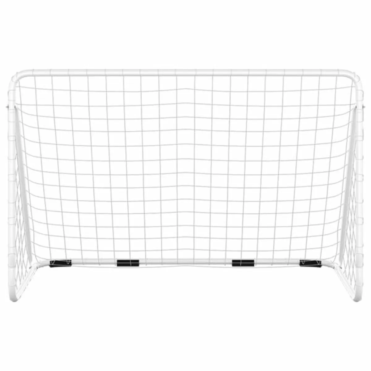 Football Goal with Net White 180x90x120 cm Steel - Image 3