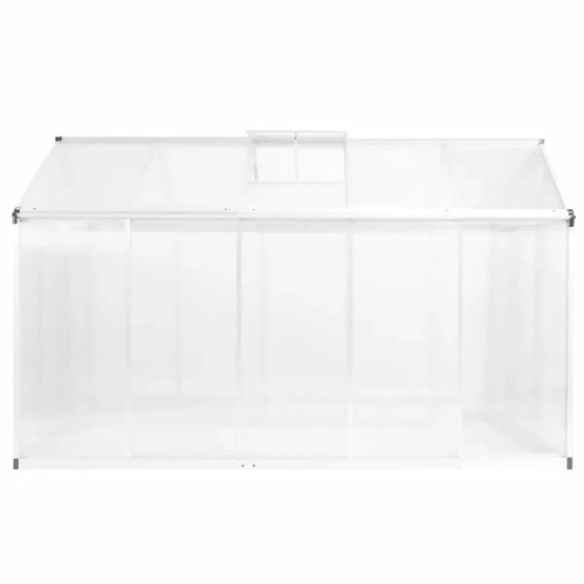 Greenhouse Aluminium 302x190x195 cm 11.19 m³ - Image 4