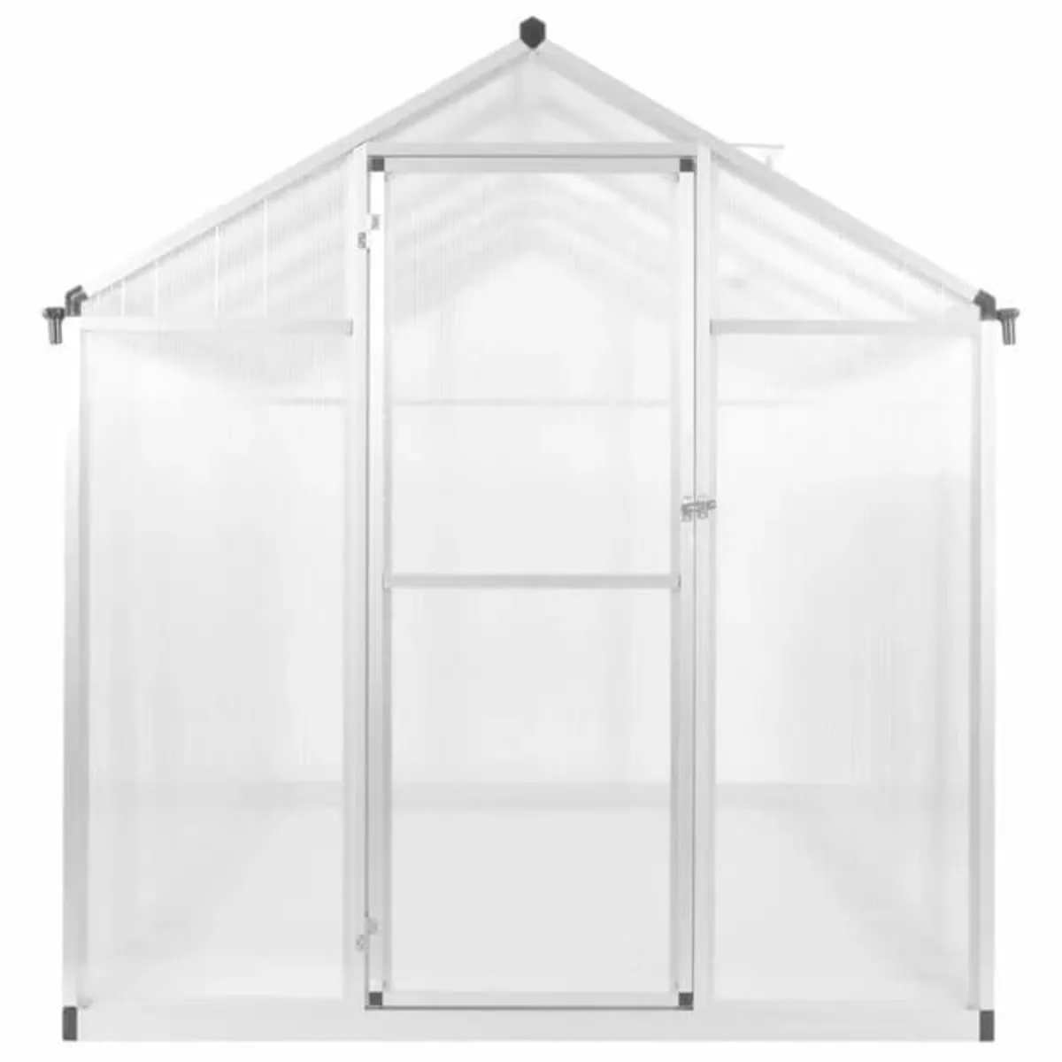 Greenhouse Aluminium 362x190x195 cm 13.41 m³ - Image 4
