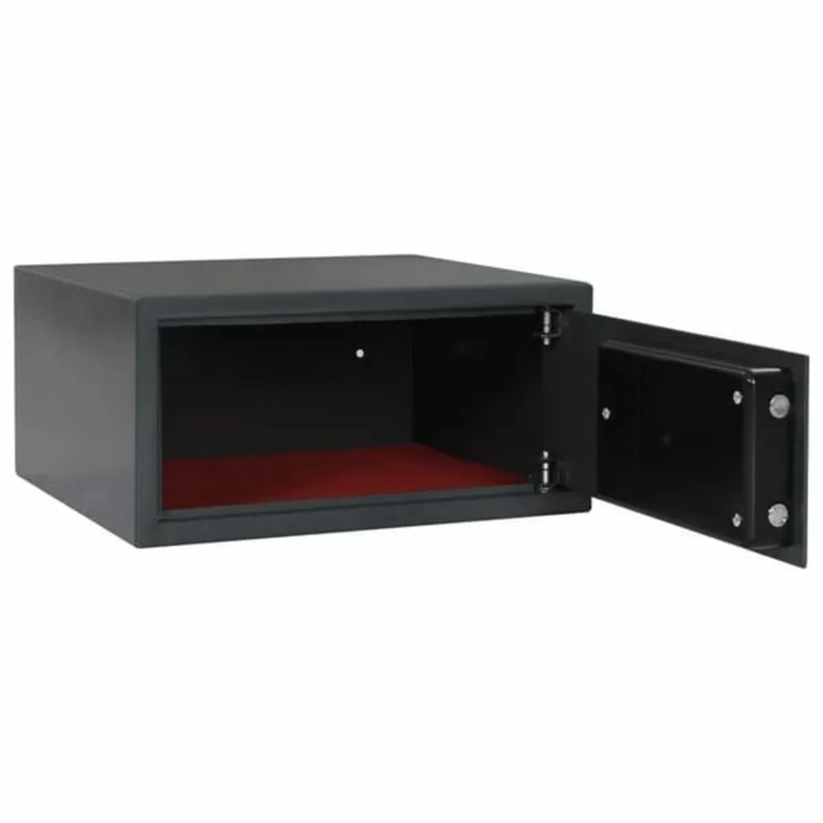 Digital Safe with Lock Dark grey 42 x 37 x 20 cm S - Image 2