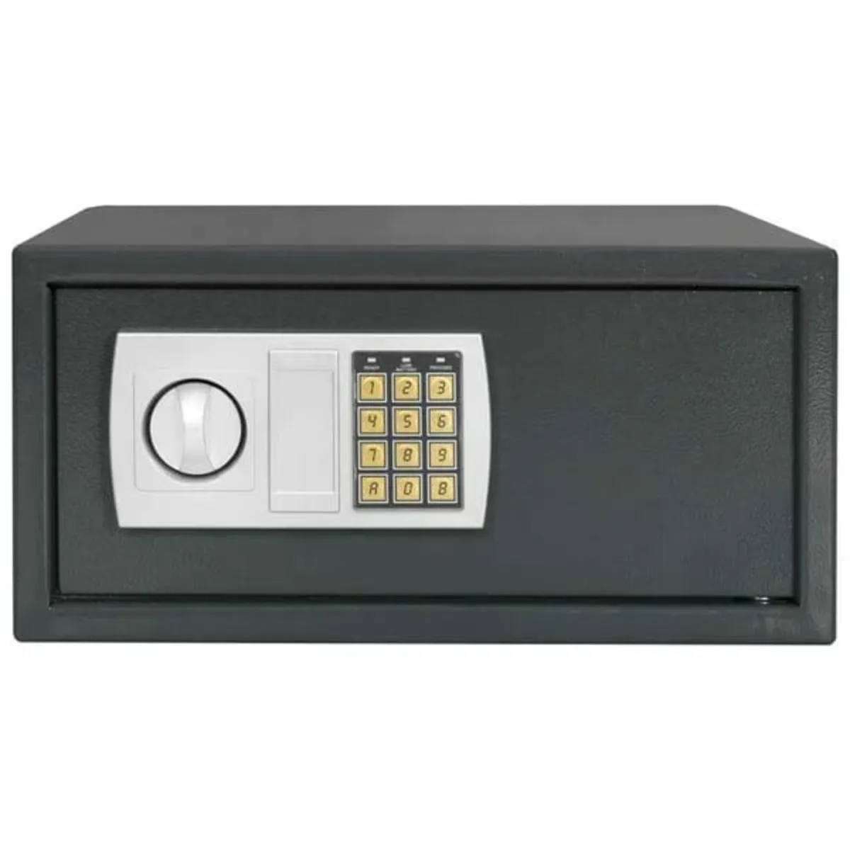 Digital Safe with Lock Dark grey 42 x 37 x 20 cm S - Image 4