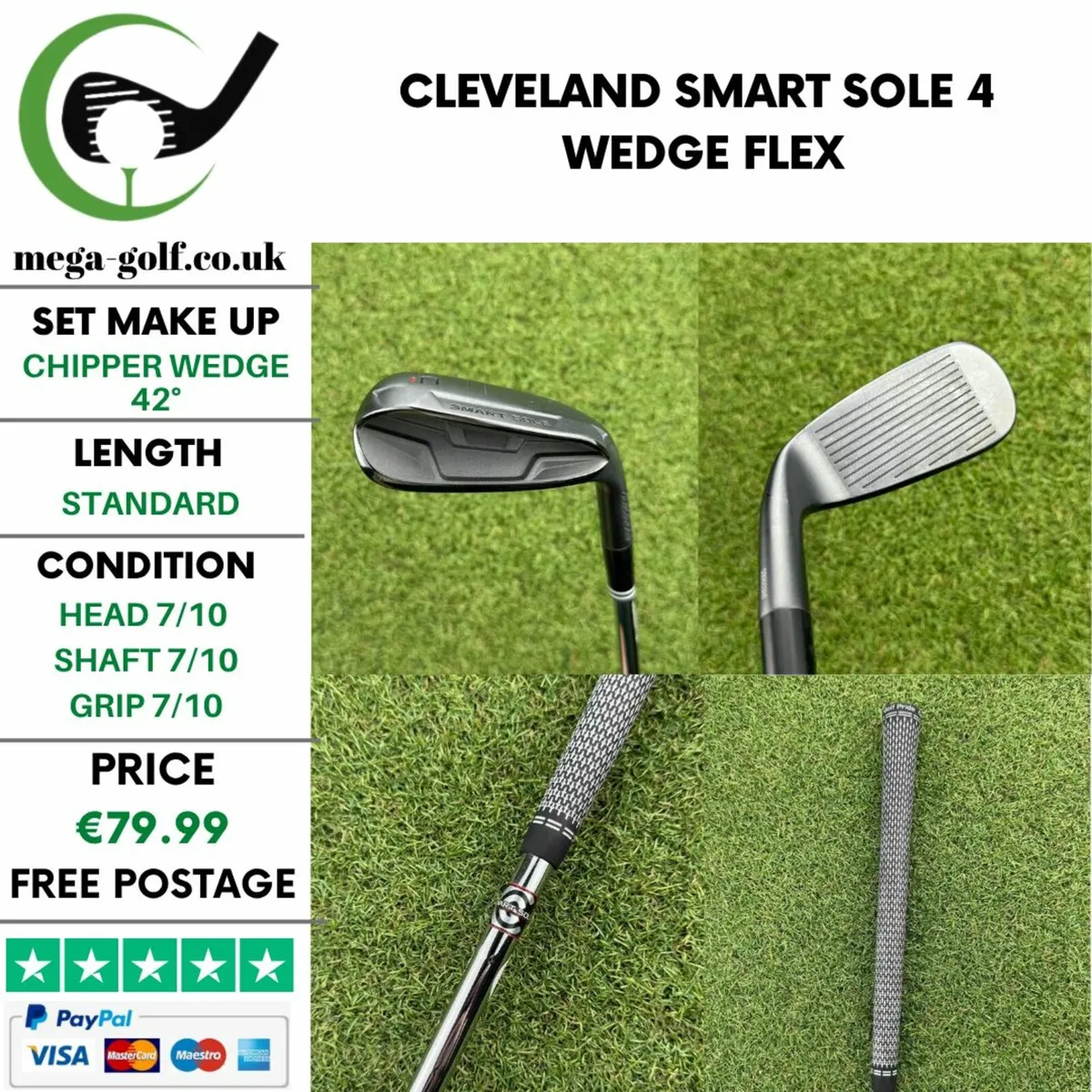 Cleveland Smart Sole 4 Chipper Wedge 42° / Wedge - Image 1