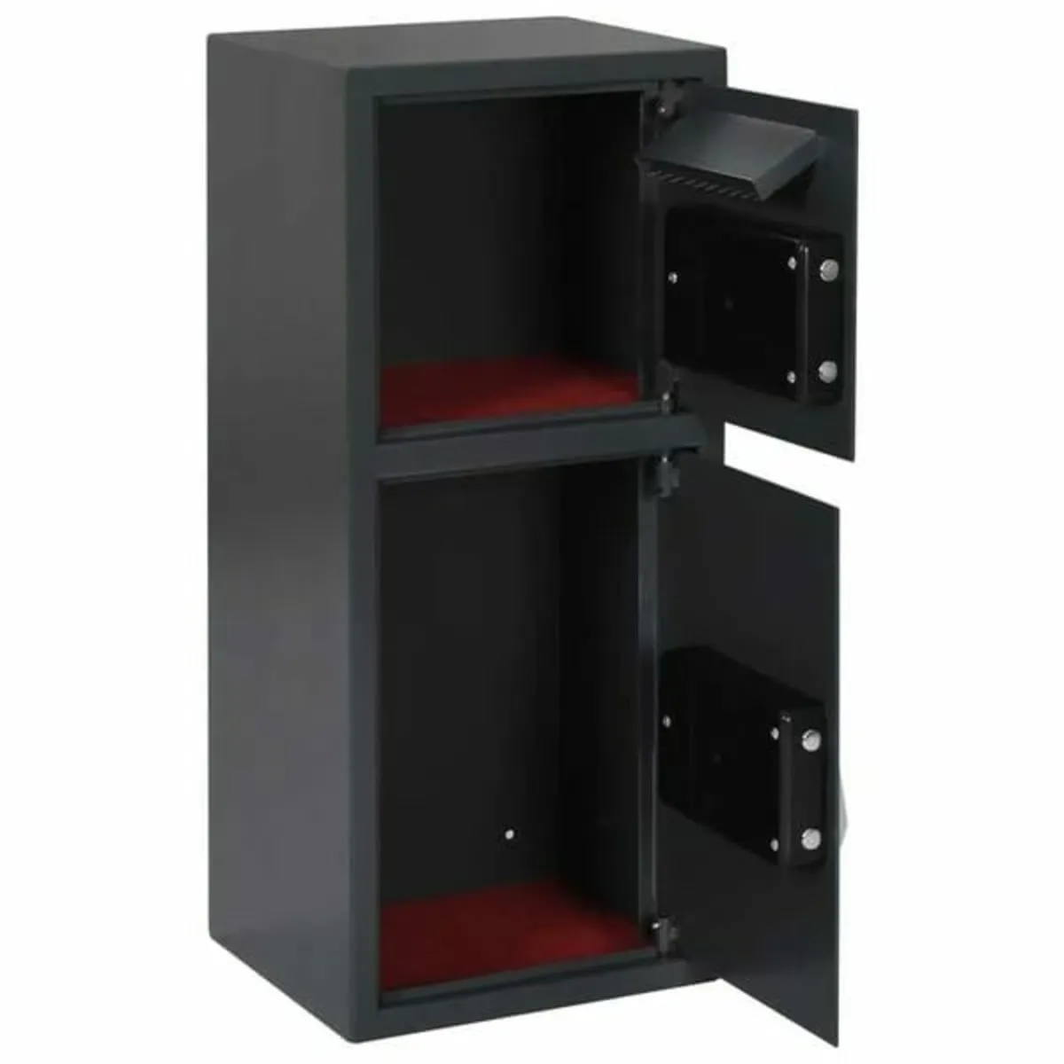 Digital Safe with Lock Dark grey 35 x 31 x 80 cm S - Image 2