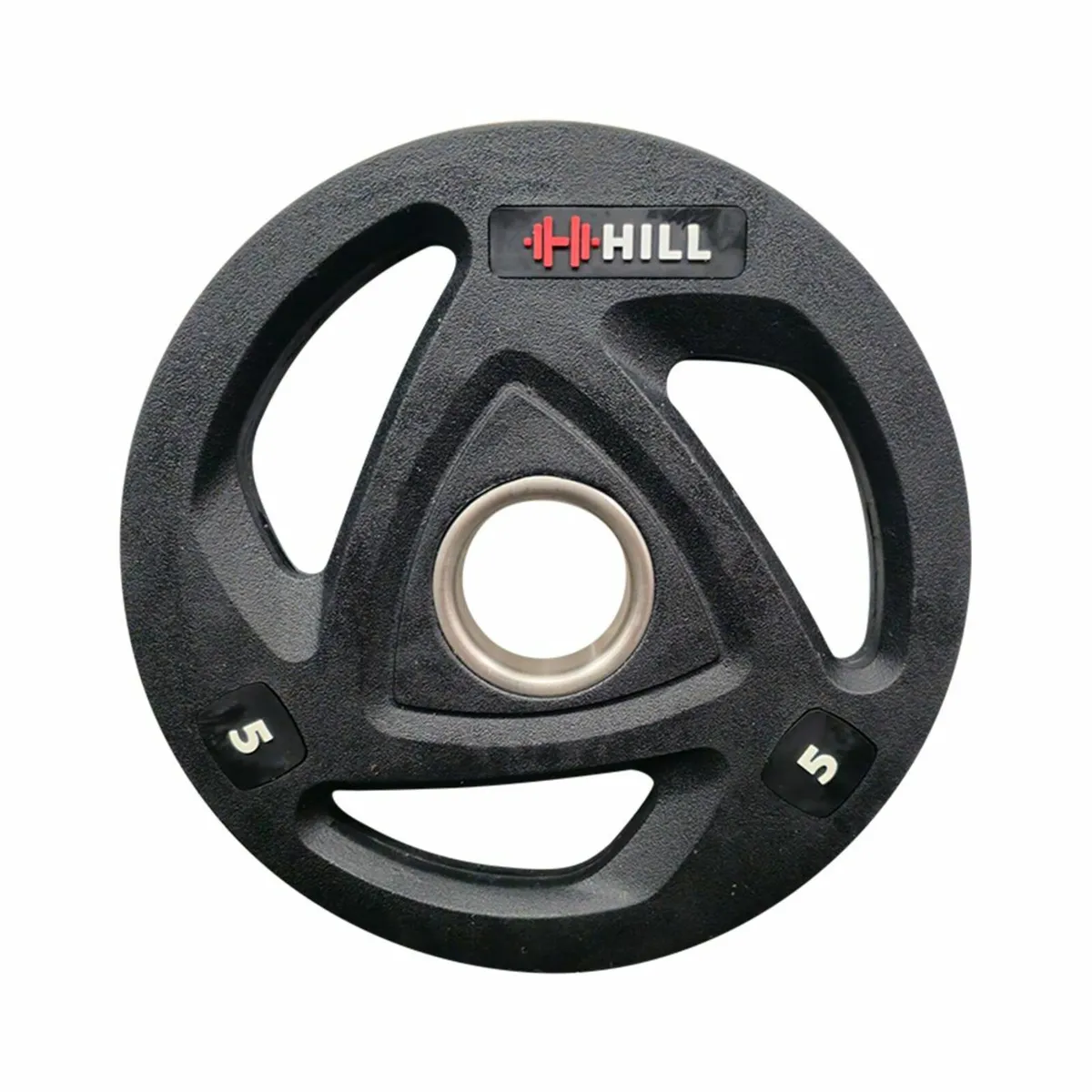 Rubber Tri Grip Olympic Weight Plates - Gym - Image 4