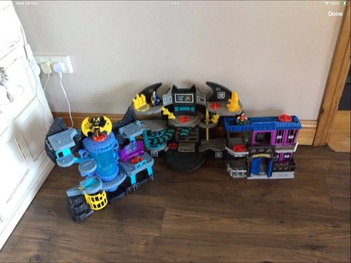 Imaginext Batman sets w /figures - Image 1
