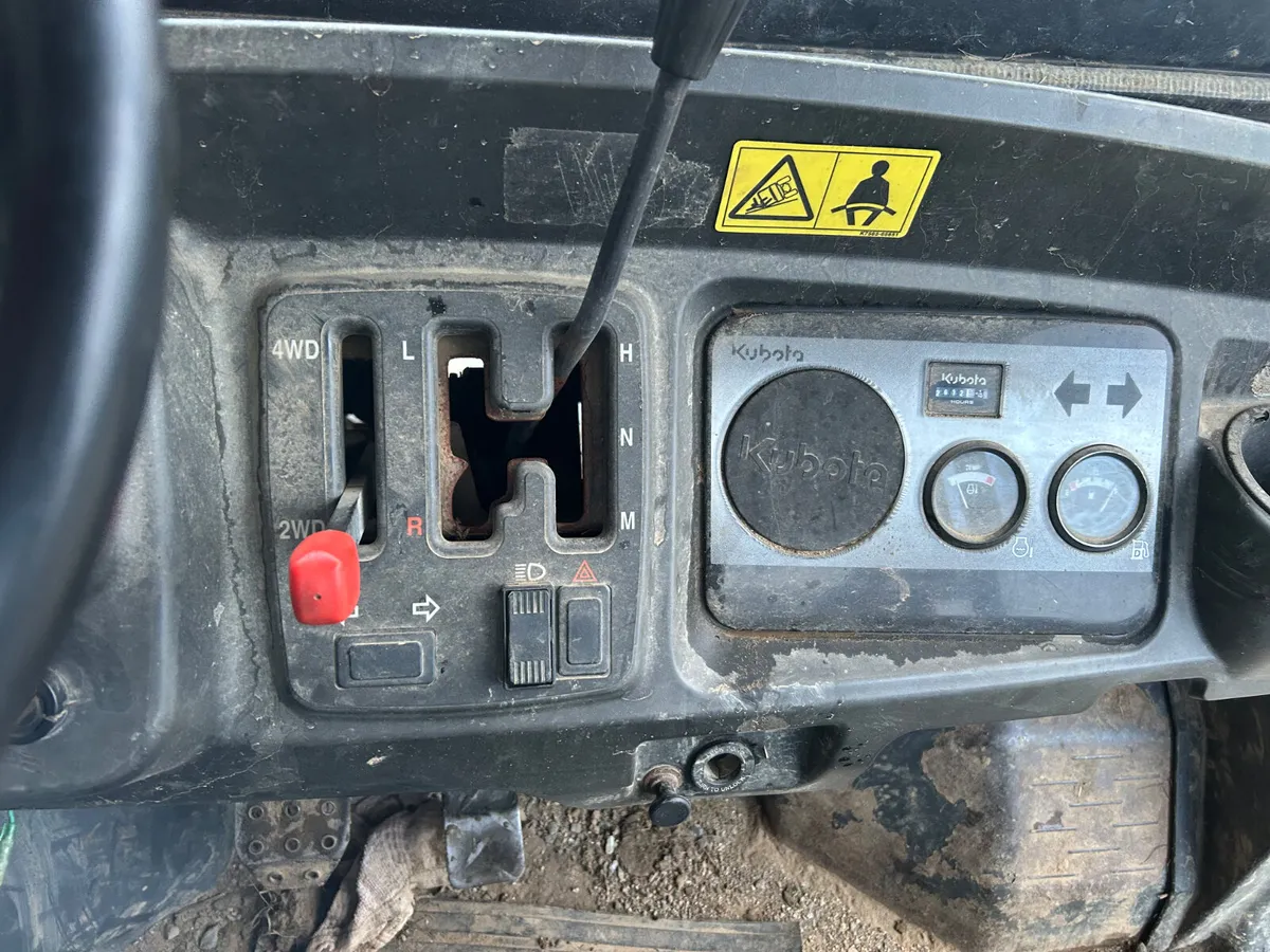 Kubota RTV 4wd Diesel - Image 4