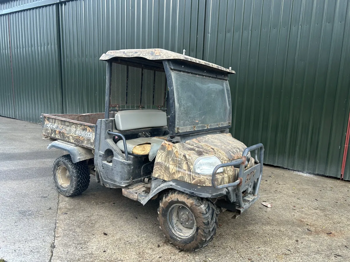 Kubota RTV 4wd Diesel - Image 1
