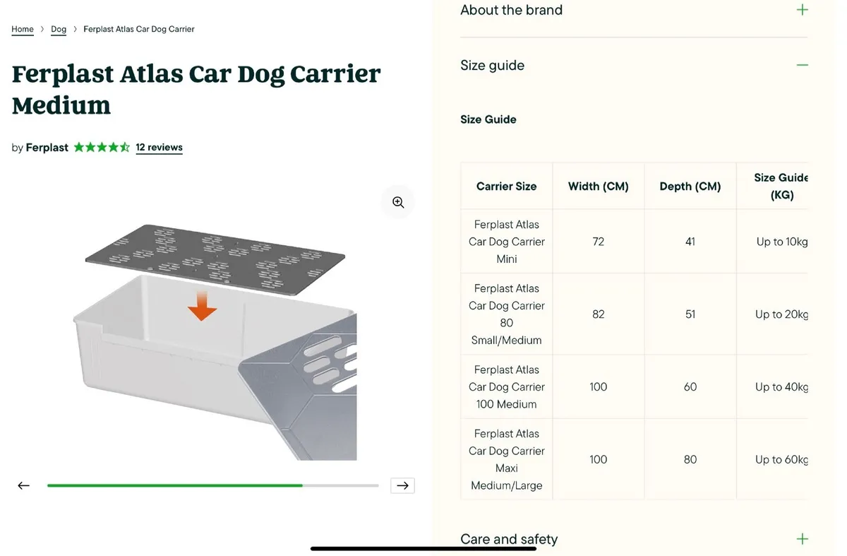 Ferplast Atlas 100 Dog Crate - Image 3