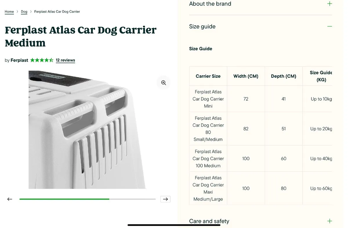 Ferplast Atlas 100 Dog Crate - Image 4