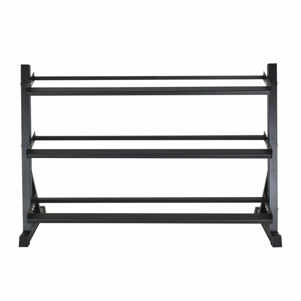 3 Tier (Extra Long) 12 Pair Dumbbell Rack - Weight - Image 2