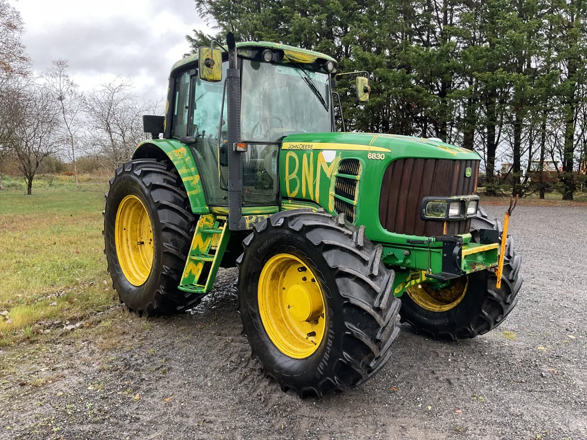 2012 John Deere 6830 4WD Tractor For Auction - Image 2