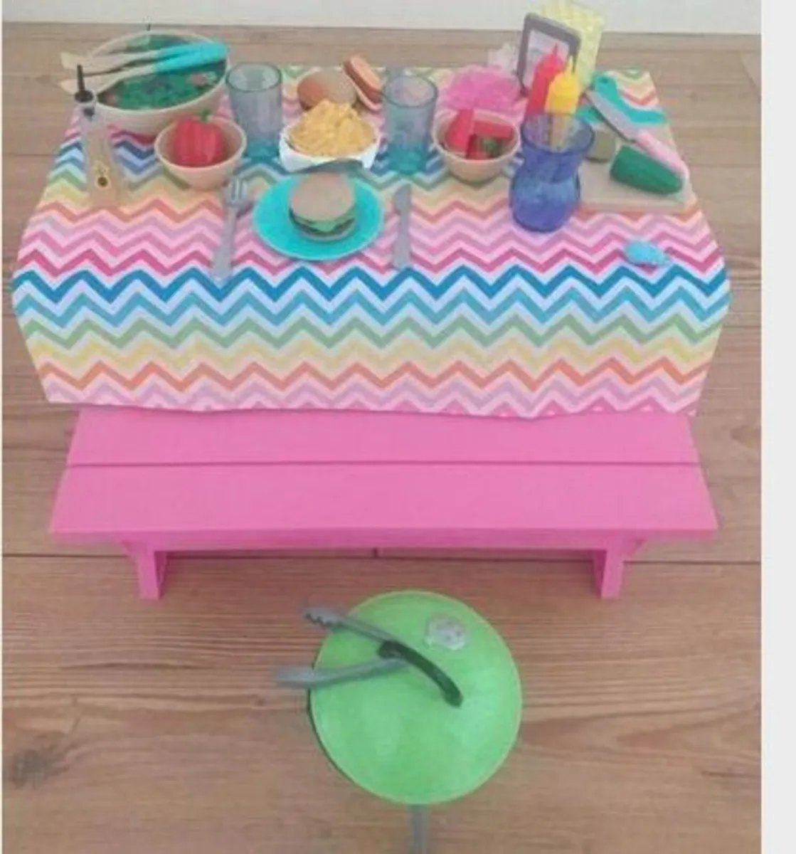 Our Generation Picnic Table and Play Food Accesso