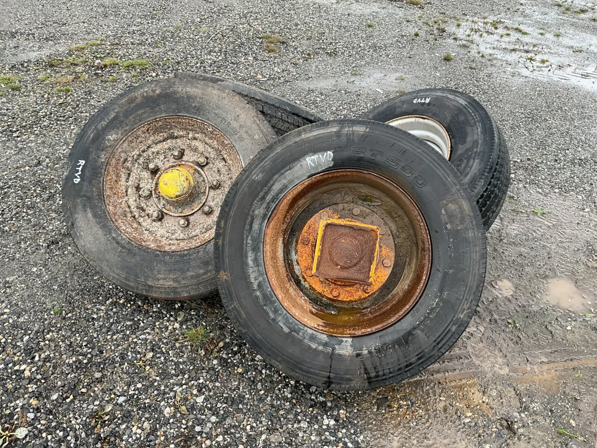 4 x Tyres On Rims For Auction - Image 1