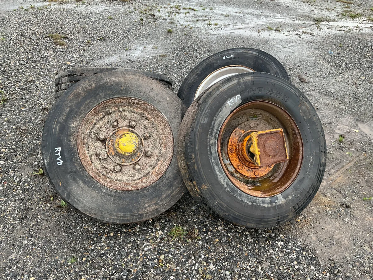 4 x Tyres On Rims For Auction - Image 2