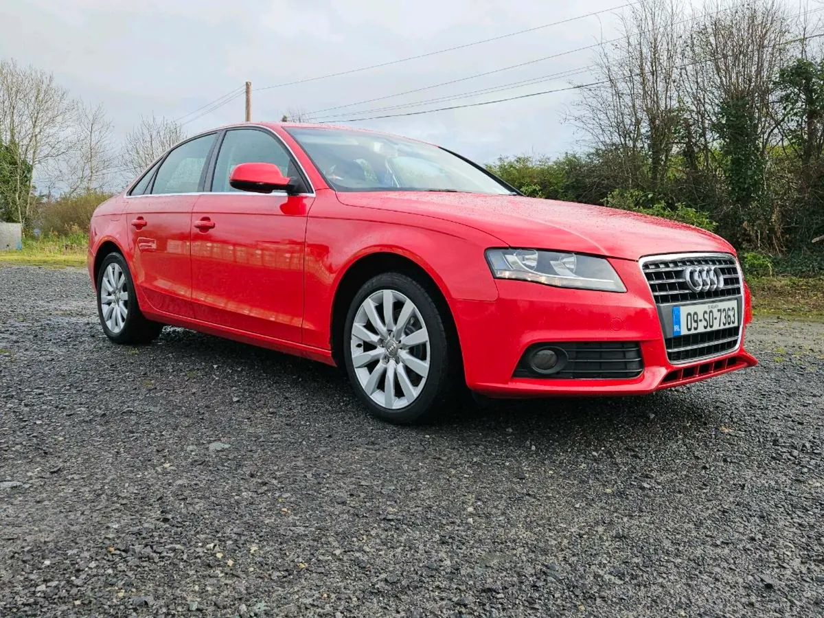 Red Audi A4 2.0 Diseal Nct+Tax - Image 1