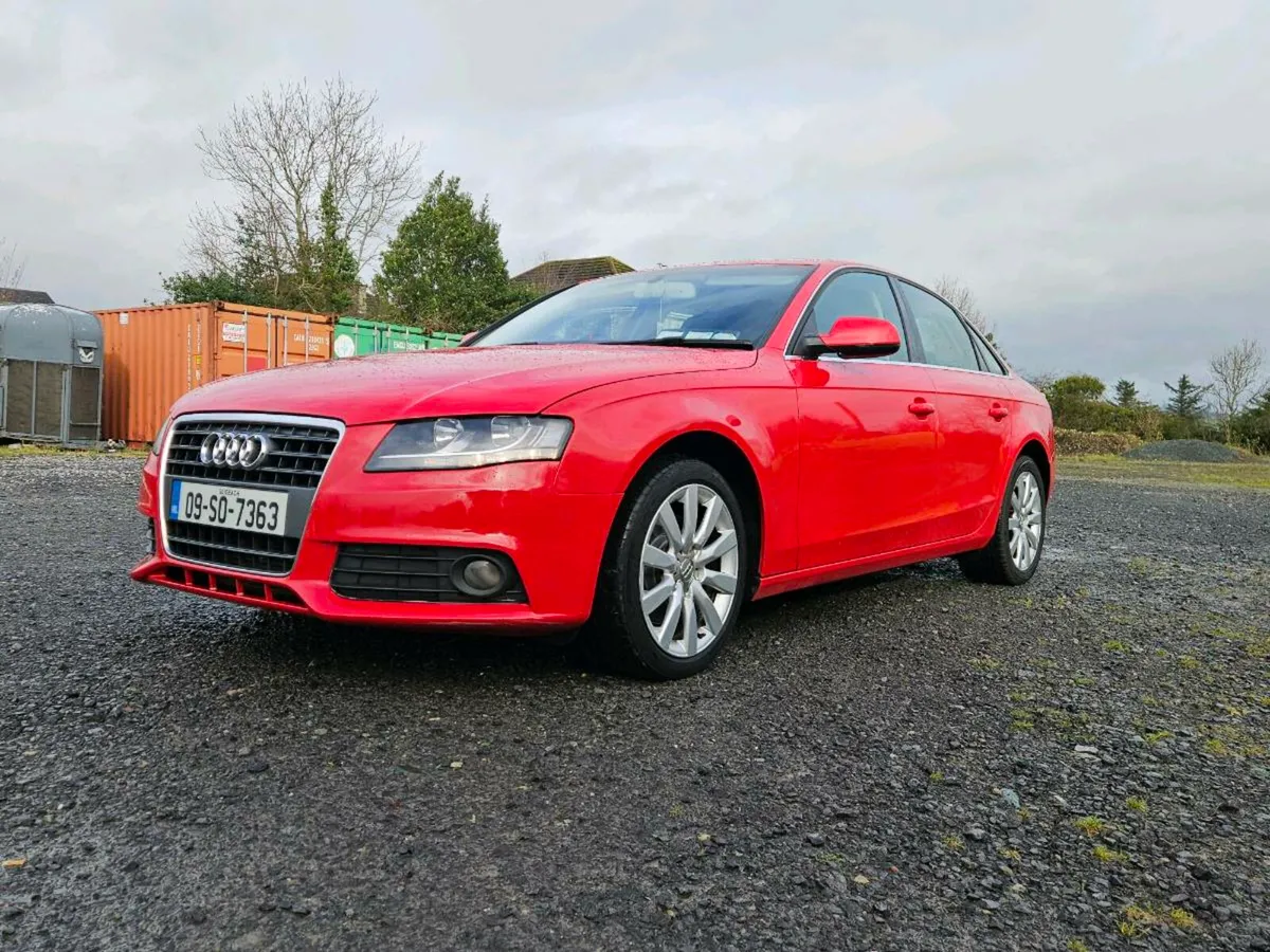 Red Audi A4 2.0 Diseal Nct+Tax - Image 3