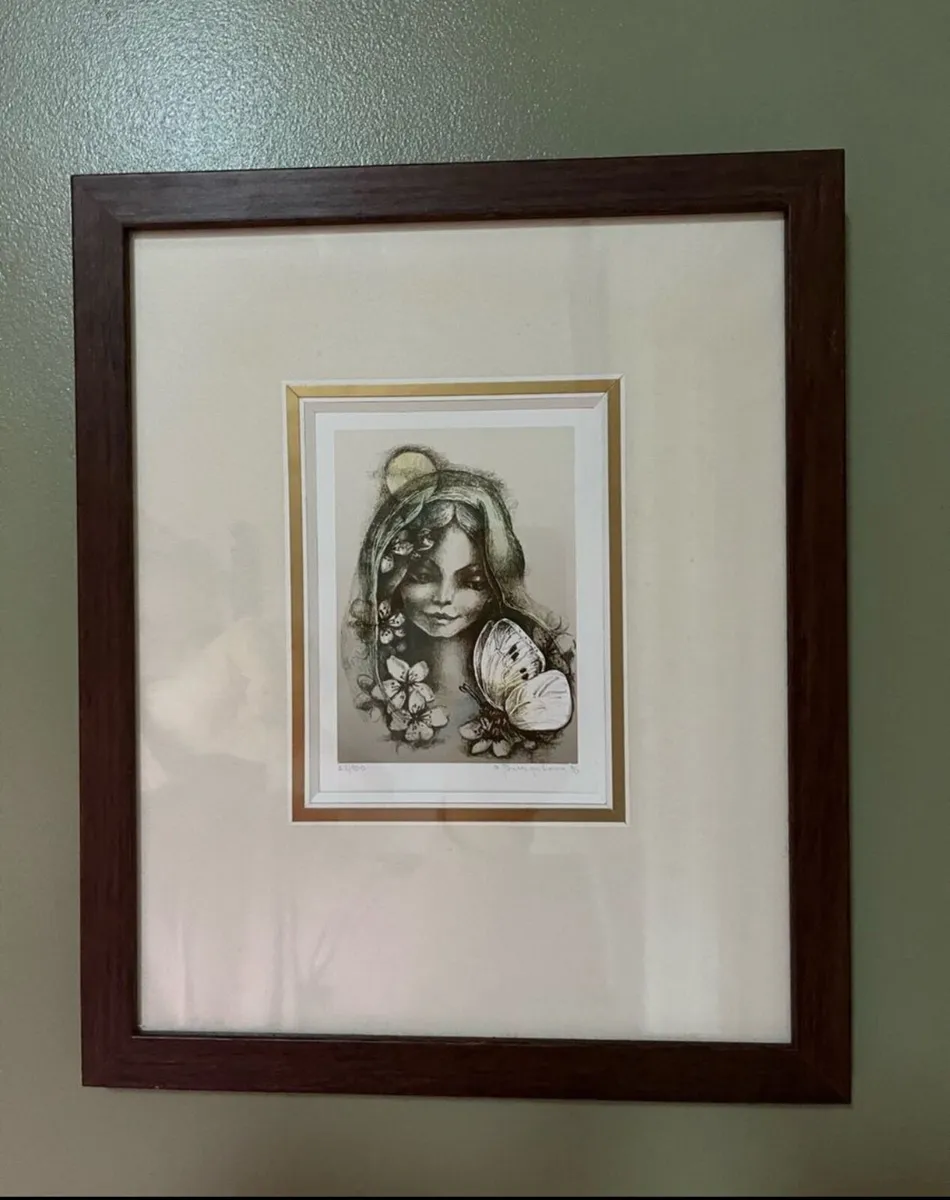 Zdenka Burgetova Limited edition signed print - Image 1