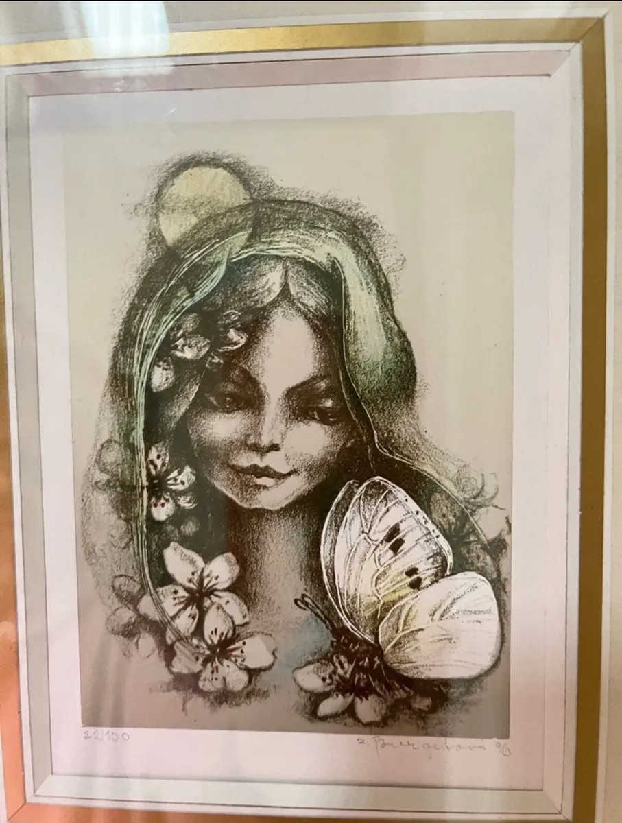 Zdenka Burgetova Limited edition signed print - Image 4